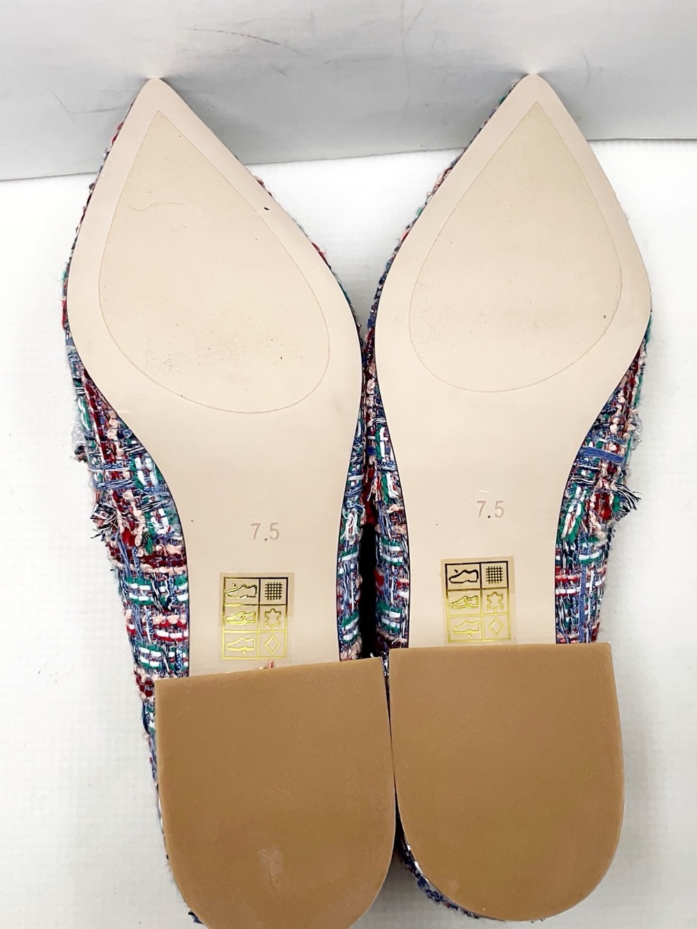 🆕{Jeffrey Campbell} Valensia Pumps in Blue Multi Tweed - Picture 11 of 16